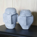 YJ Hand Carved Natural Stone Face