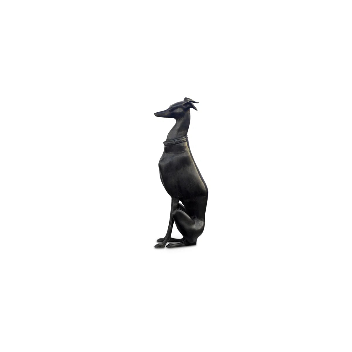 Duke Cast Aluminum Sculpture Black