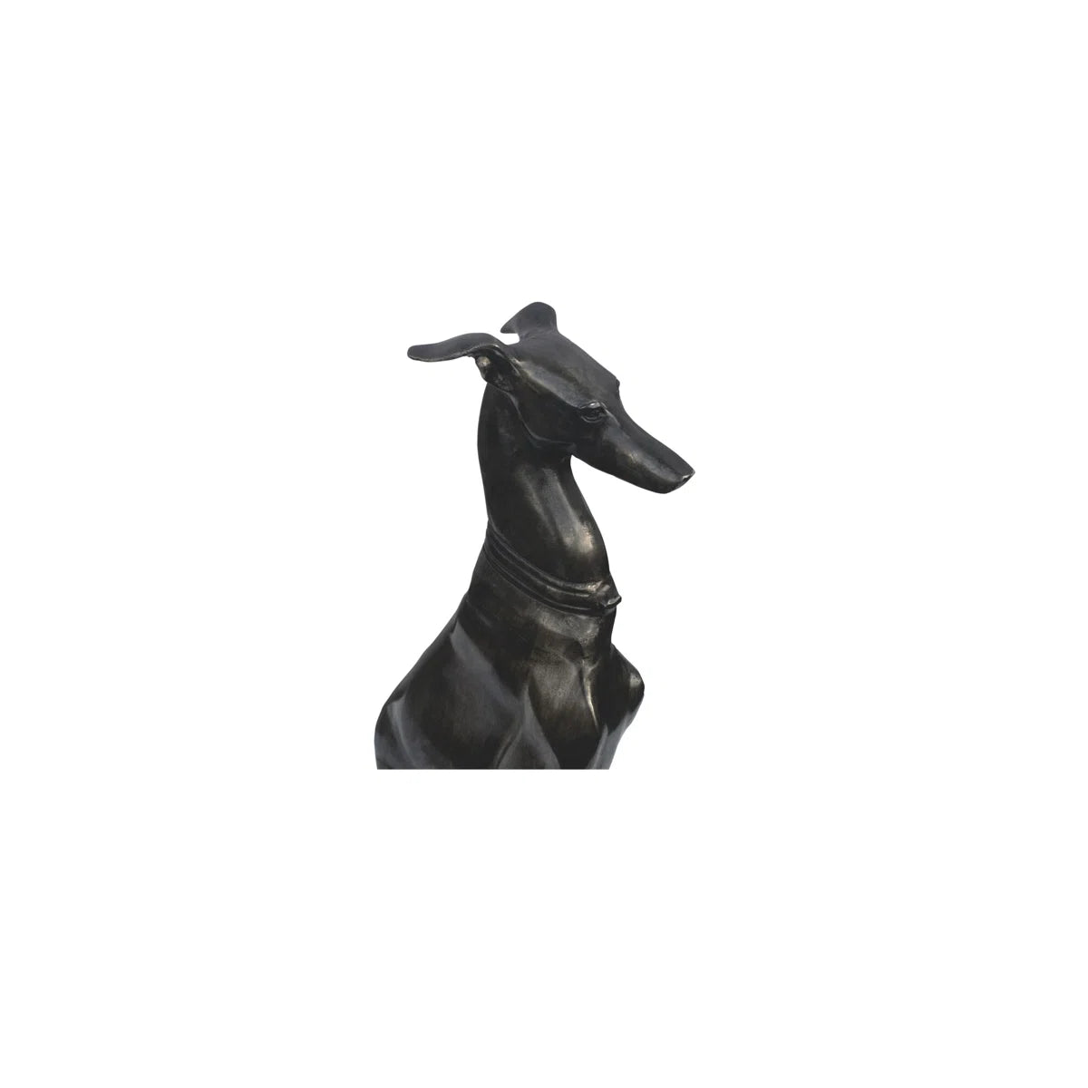 Duke Cast Aluminum Sculpture Black