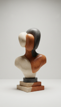 Marble Abstract Bust Sculpture